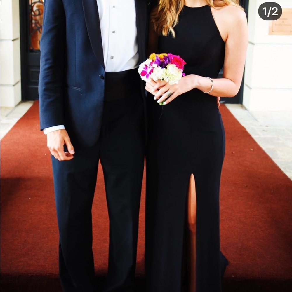 SHERRI HILL BLACK GOWN